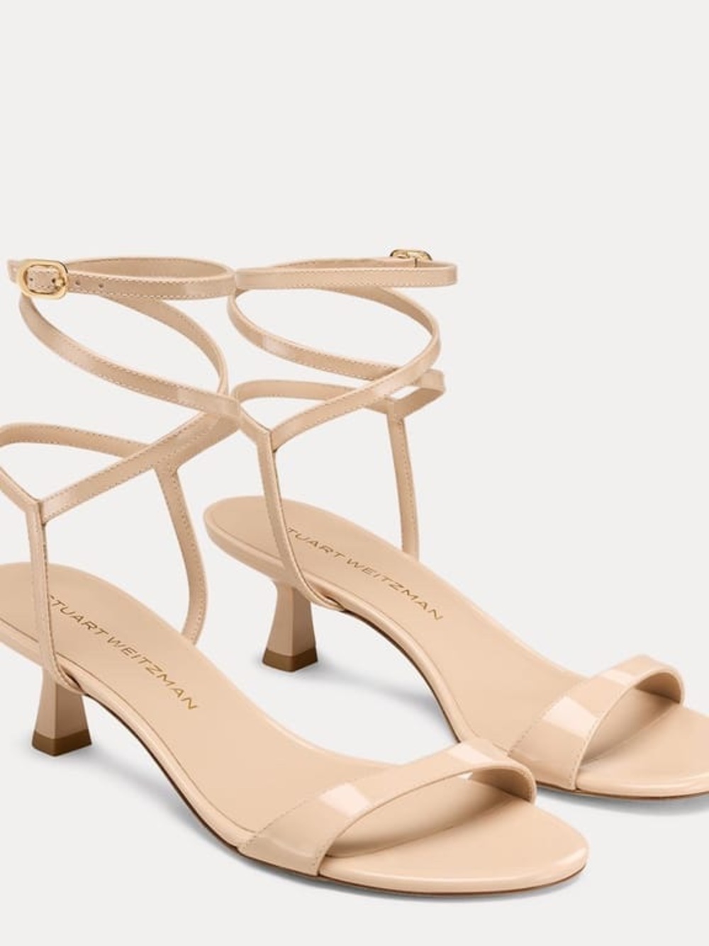 Stuart Weitzman NUDIST WRAP SANDAL 50